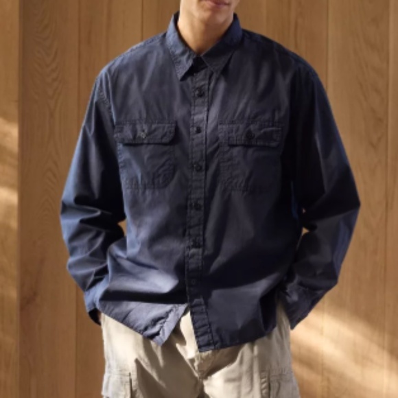 AE77 Premium Poplin Work shirt NWT - Picture 1 of 3